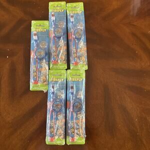 10x Firefly Nickelodeon Paw Patrol, 1 Manual Soft Toothbrush & 1 Cap, Travel kit